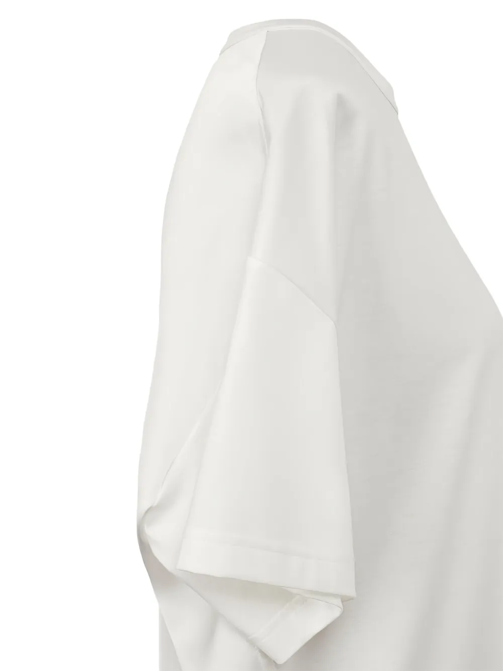 Fabiana Filippi T-shirtjurk met korte mouwen Wit