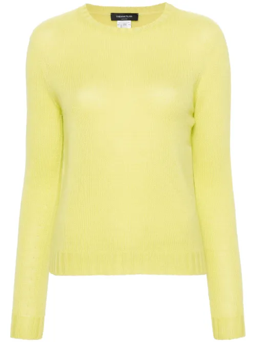 Pull en cachemire à col rond - Fabiana Filippi - Modalova