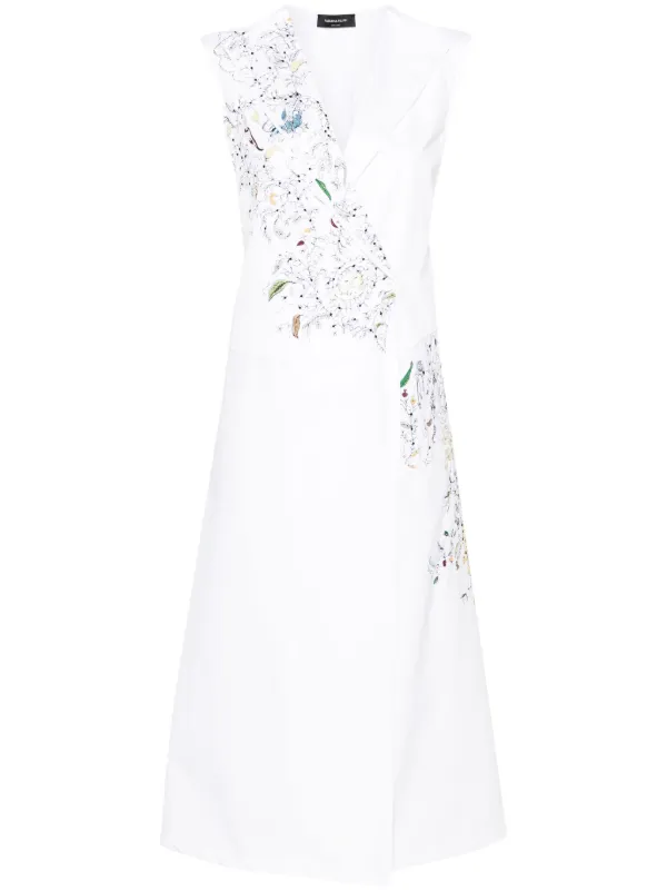 sachin and babi light blue dress Sulu collection womens embroidered main image 1