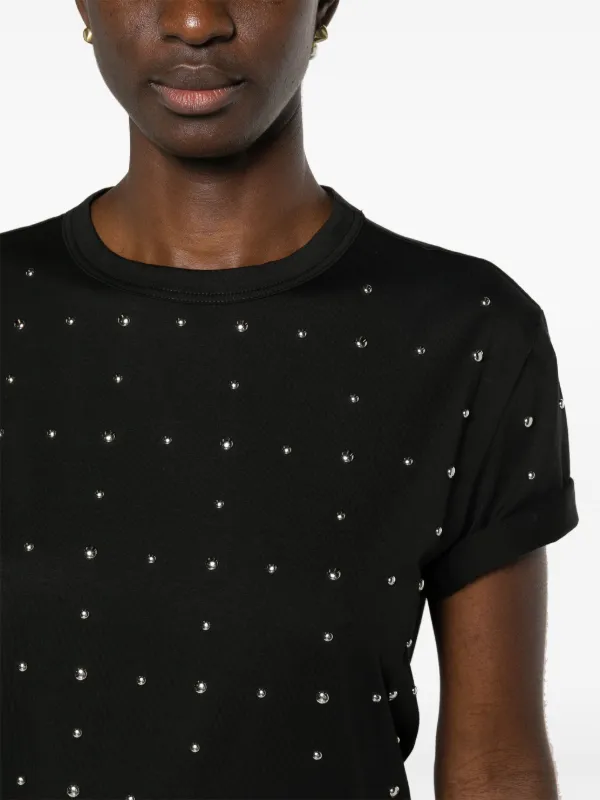 Fabiana Filippi スタッズ Tシャツ | ブラック | FARFETCH JP