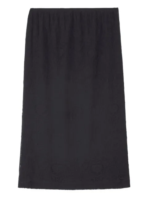 Fabiana Filippi lace midi pencil skirt