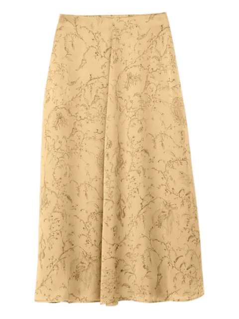 Fabiana Filippi floral-print midi skirt