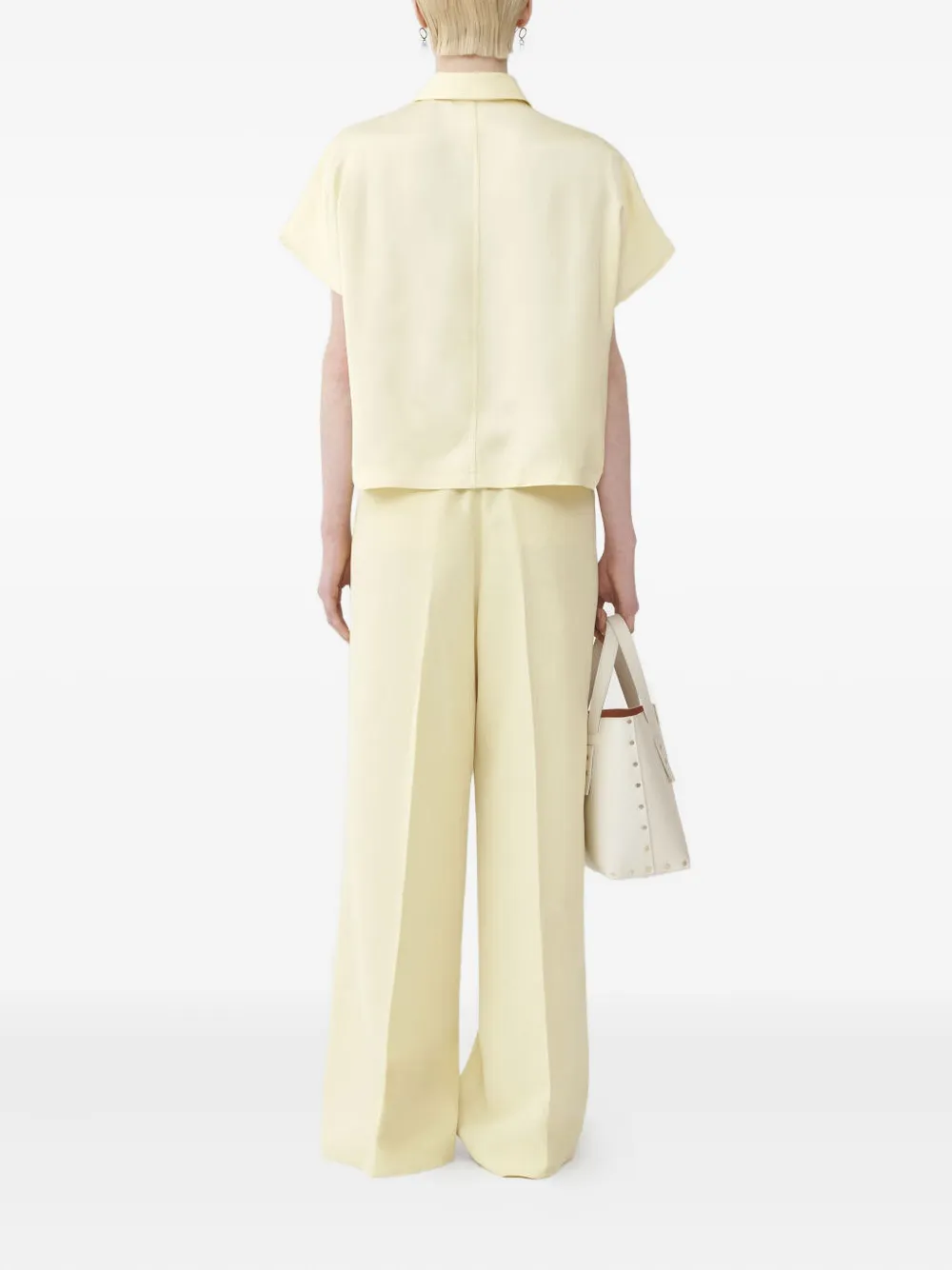 Fabiana Filippi Polotop met korte mouwen Geel