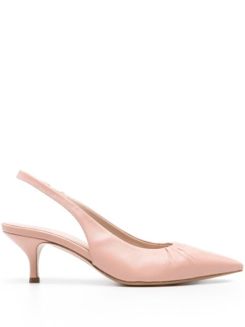 Fabiana Filippi 55mm ruched-detailed pumps