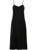 Fabiana Filippi satin slip dress - Black