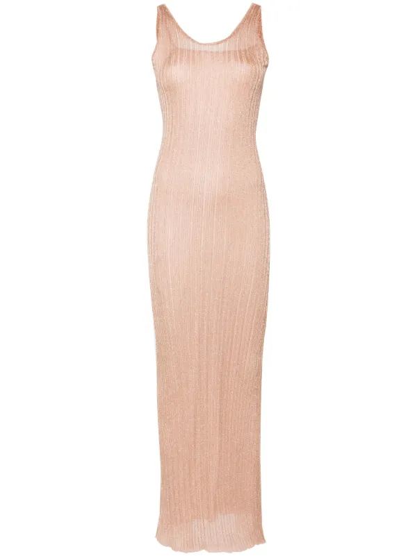 【関税・送料込み】FABIANA FILIPPI スリップドレス Fabiana Filippi スリップドレス | オレンジ | FARFETCH JP