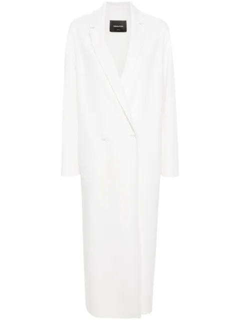 Fabiana Filippi double-breasted cashmere maxi coat