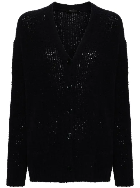Fabiana Filippi V-neck bouclé-knit cardigan
