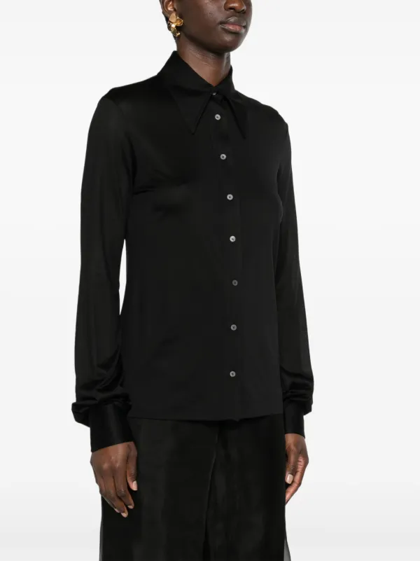 Fabiana Filippi Silk Jersey Shirt - Farfetch