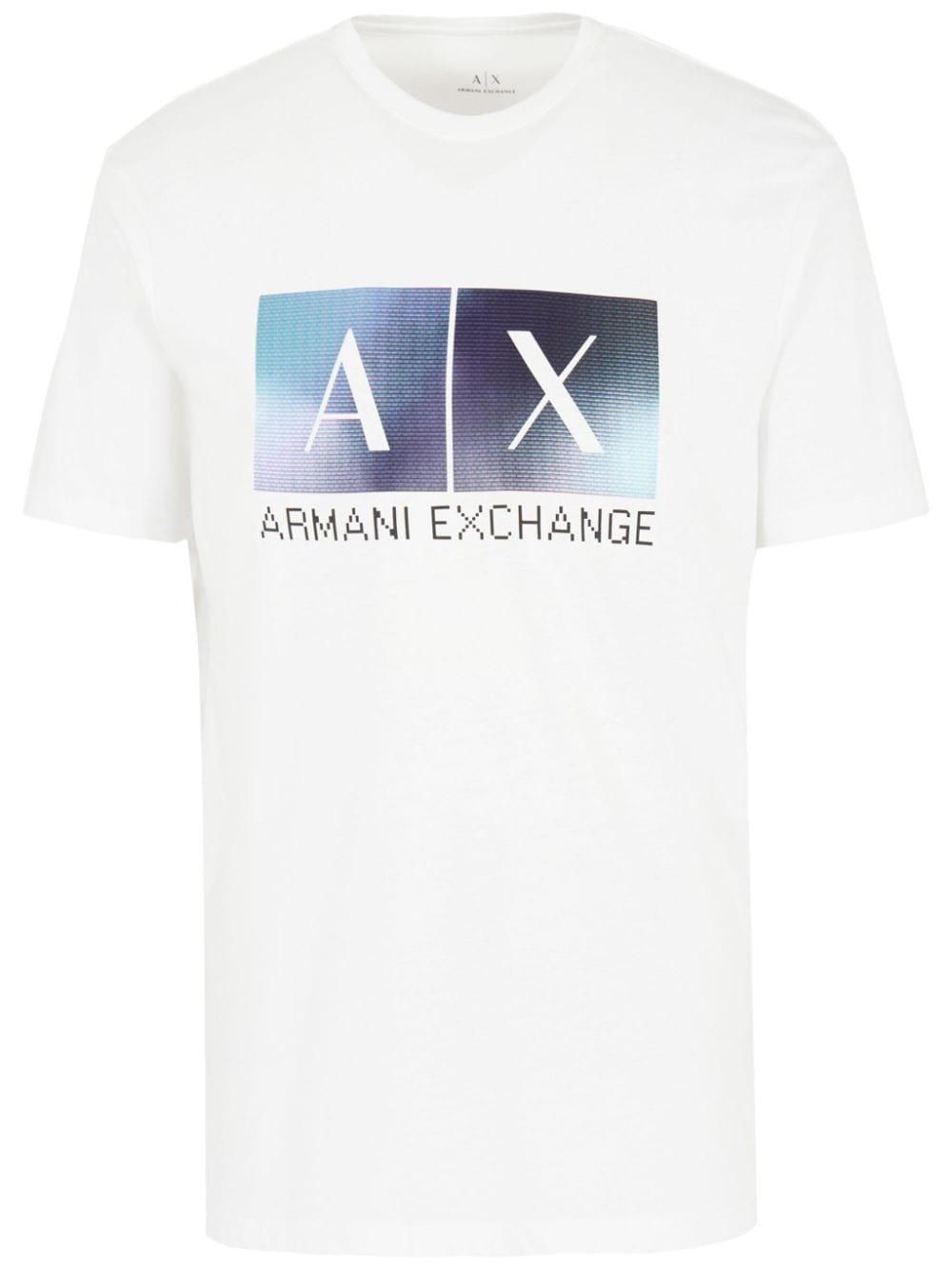 Armani Exchange Logo-print Cotton T-shirt In White
