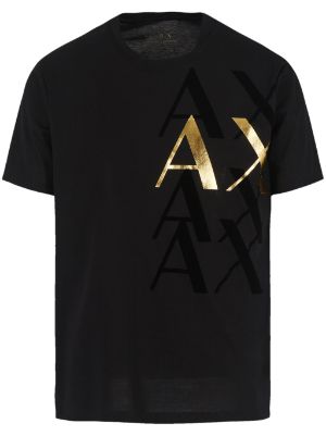 Armani Exchange logo print Cotton T shirt Farfetch