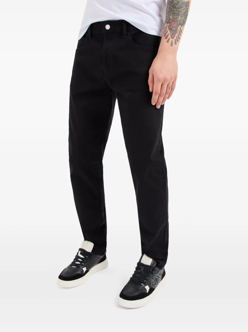 Armani Exchange Straight jeans - Zwart