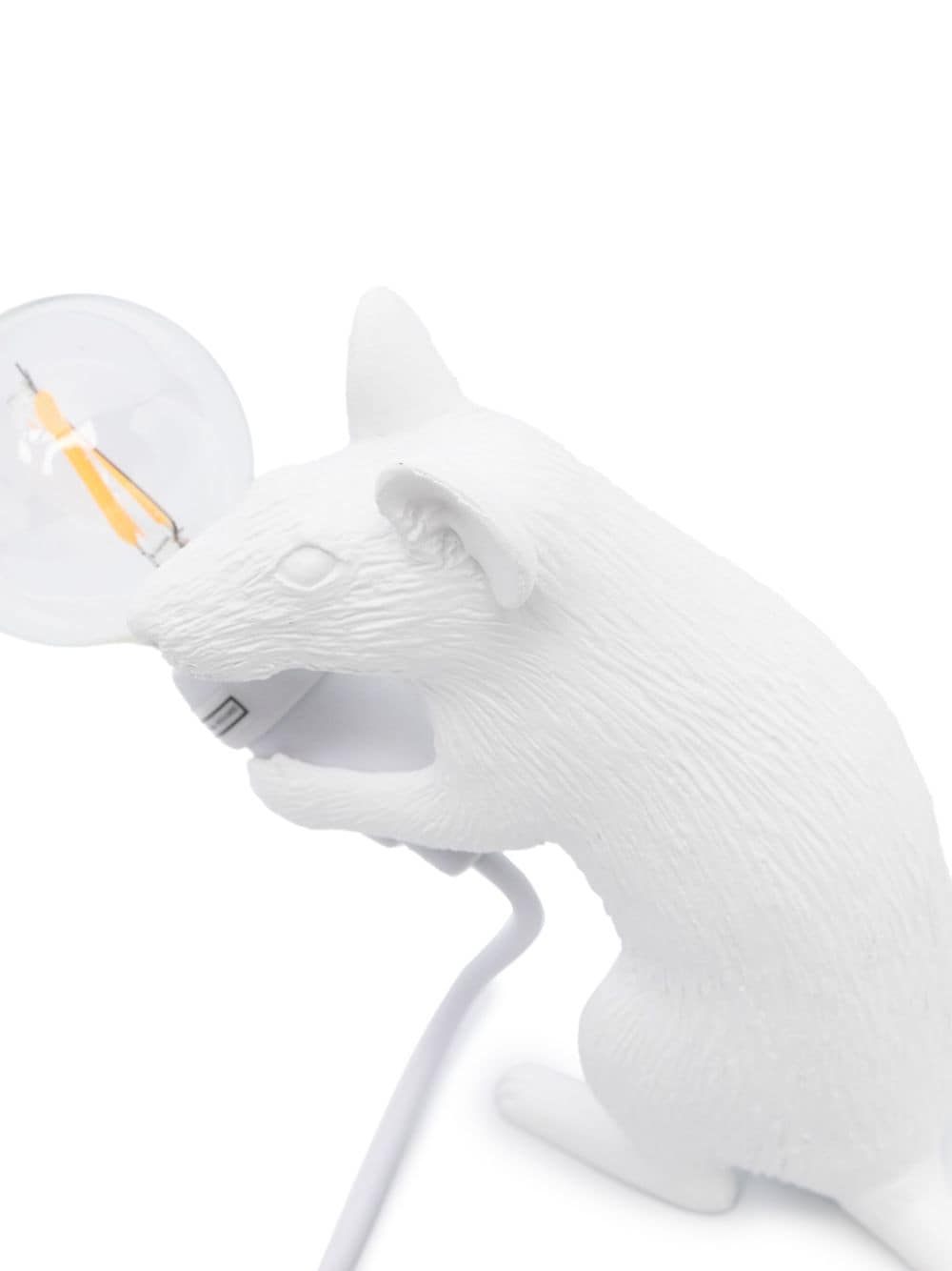 Shop Seletti Mouse Sculpture-design Lamp In White