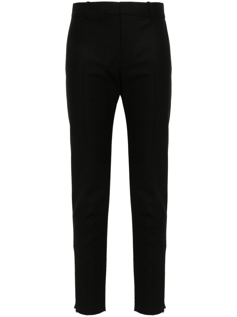 Nili Lotan Lino Skinny Trousers In Black