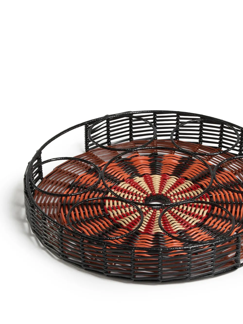 Marni Market Geweven dienblad - Rood