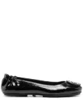 Tory Burch Minnie Travel ballerina shoes - Black