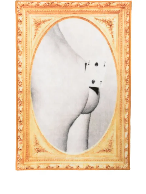 Seletti Two of Spades photography-print rug (90cm x 60cm)