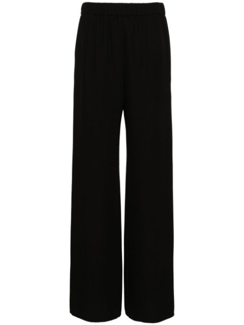 Valentino Garavani wide-leg silk trousers