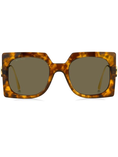 ETRO Bold Pegaso square-frame sunglasses Women