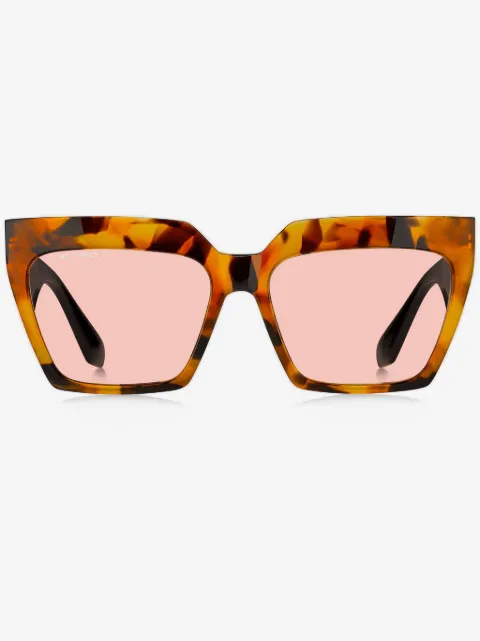 ETRO lunettes de soleil à monture papillon