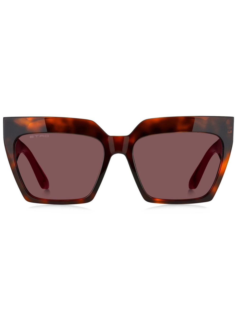 ETRO Tailoring cat-eye sunglasses - Rosso