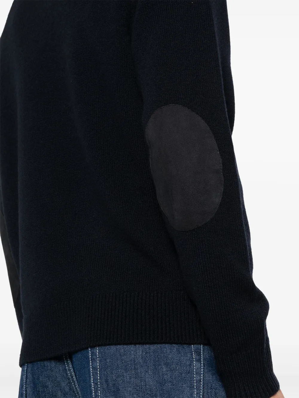 Theory Morlan gebreide trui Blauw