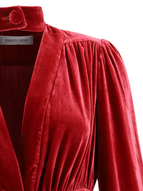 Raquel diniz velvet dress sales