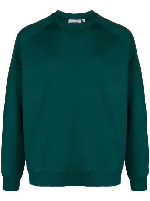 Carhartt WIP embroidered-logo cotton-blend sweatshirt