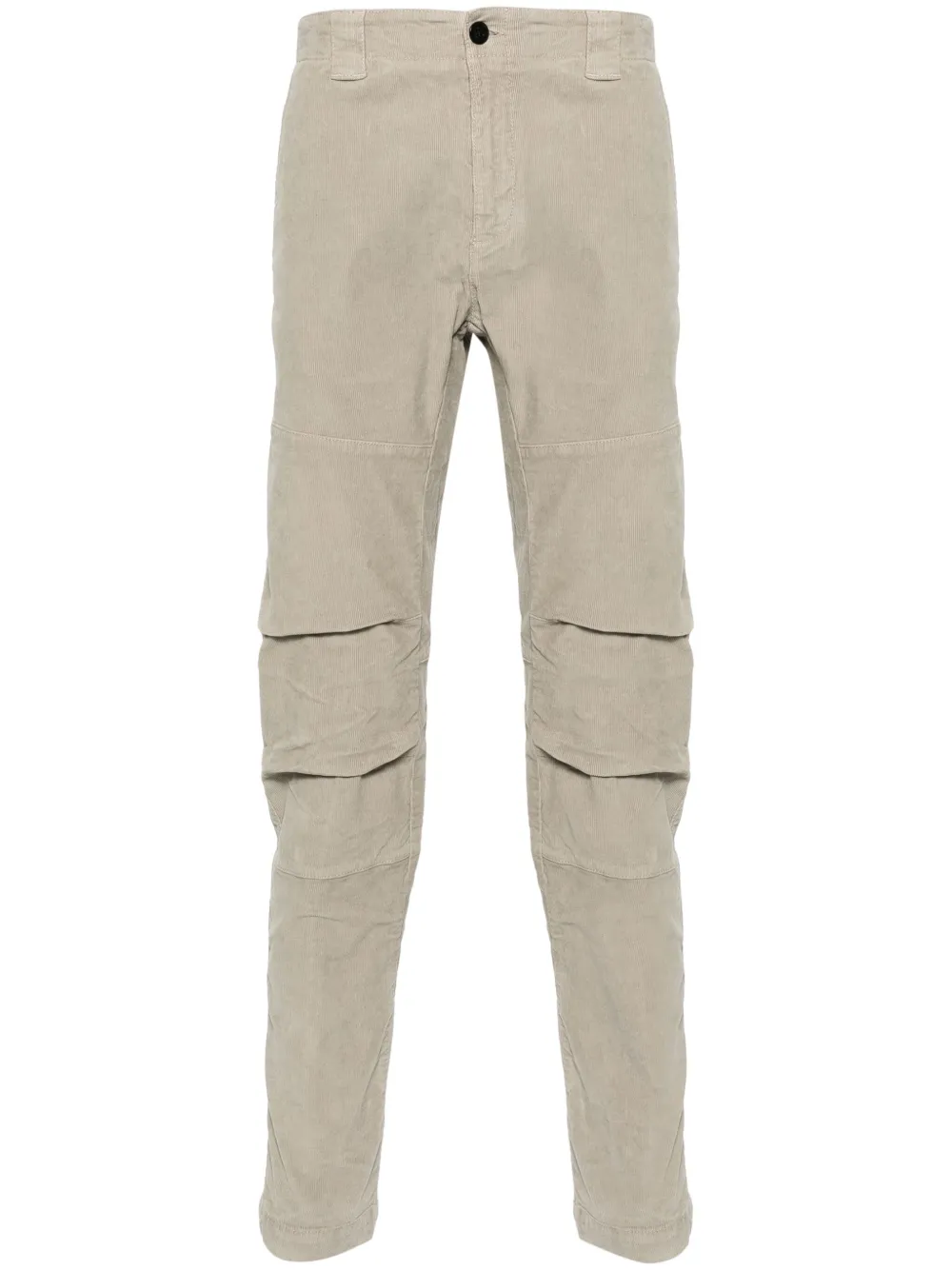 C.p. Company Tapered Utility Cotton Trousers In Grey