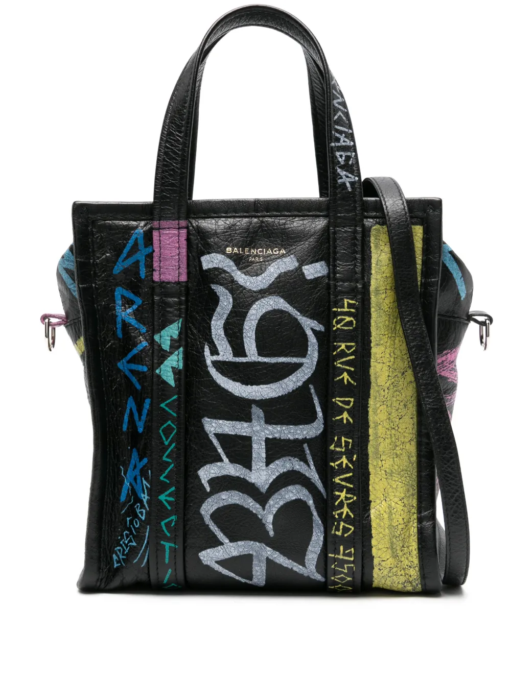 Balenciaga PreOwned 2010s Bazar Graffiti Tote Bag Farfetch