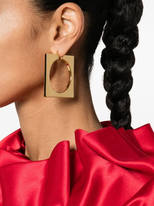 【関税＆送料込み】Jacquemus 'Les Boucles Rond CarrAC' Earr The Rond Carré earrings by JACQUEMUS | Official website
