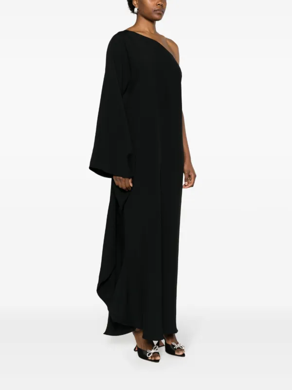 ワンピース Taller Marmo Main Dresses Aventador fringed one-shoulder midi dress in white - Taller