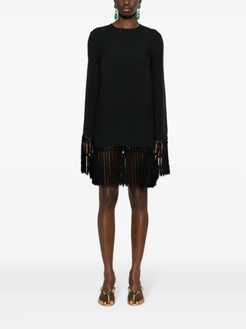 Taller Marmo Claudia fringed minidress TMSS2429133 - 1