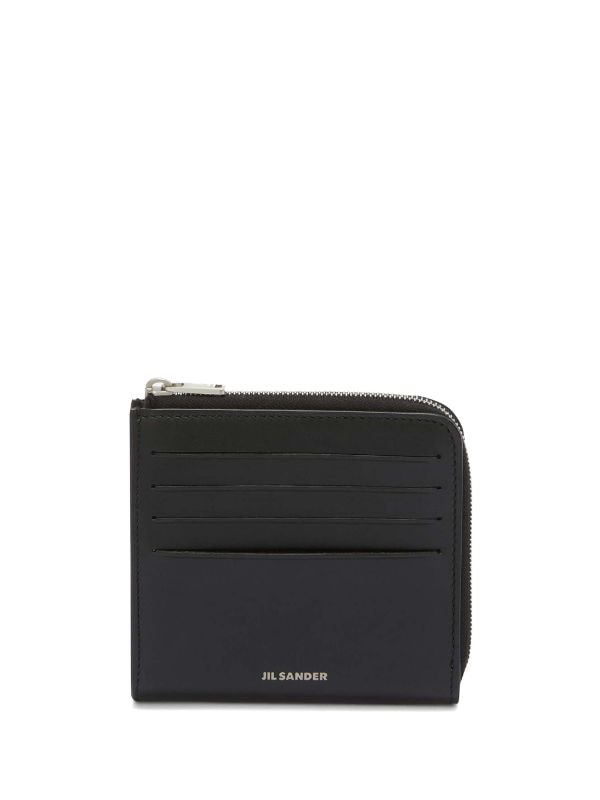 Jil Sander logo-embossed Leather Card Slot Wallet - Farfetch