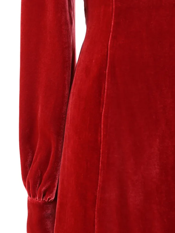 Raquel diniz velvet dress hot sale