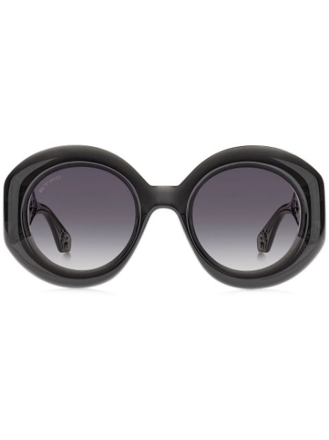 ETRO Paisley round-frame sunglasses Women