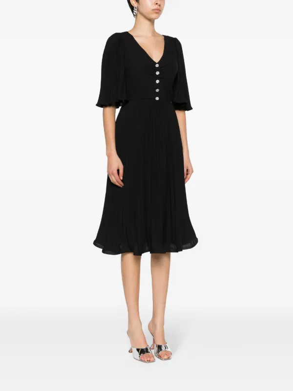 embellished pleated dress Embellished Pleated Dress
