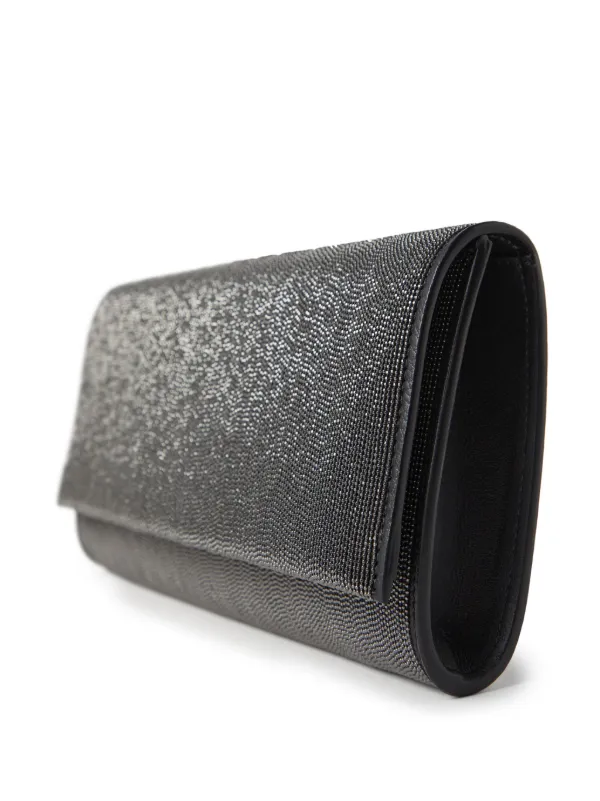 BRUNELLO CUCINELLI Monile leather clutch bag 関税送料込 Brunello Cucinelli Monili Convertible Flap Leather Clutch