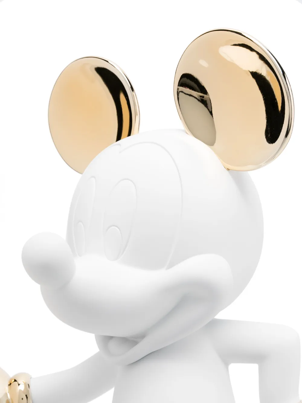 Leblon Delienne Medium Mickey Welcome Sculpture (60cm X 40cm) In White