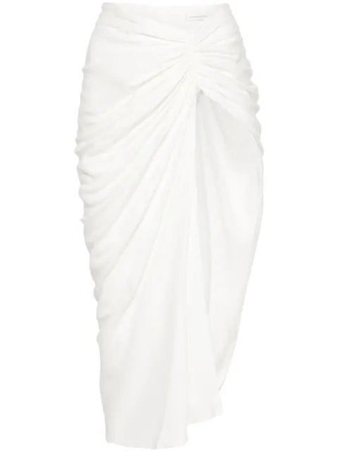 Christopher Esber Euripides ruched midi skirt