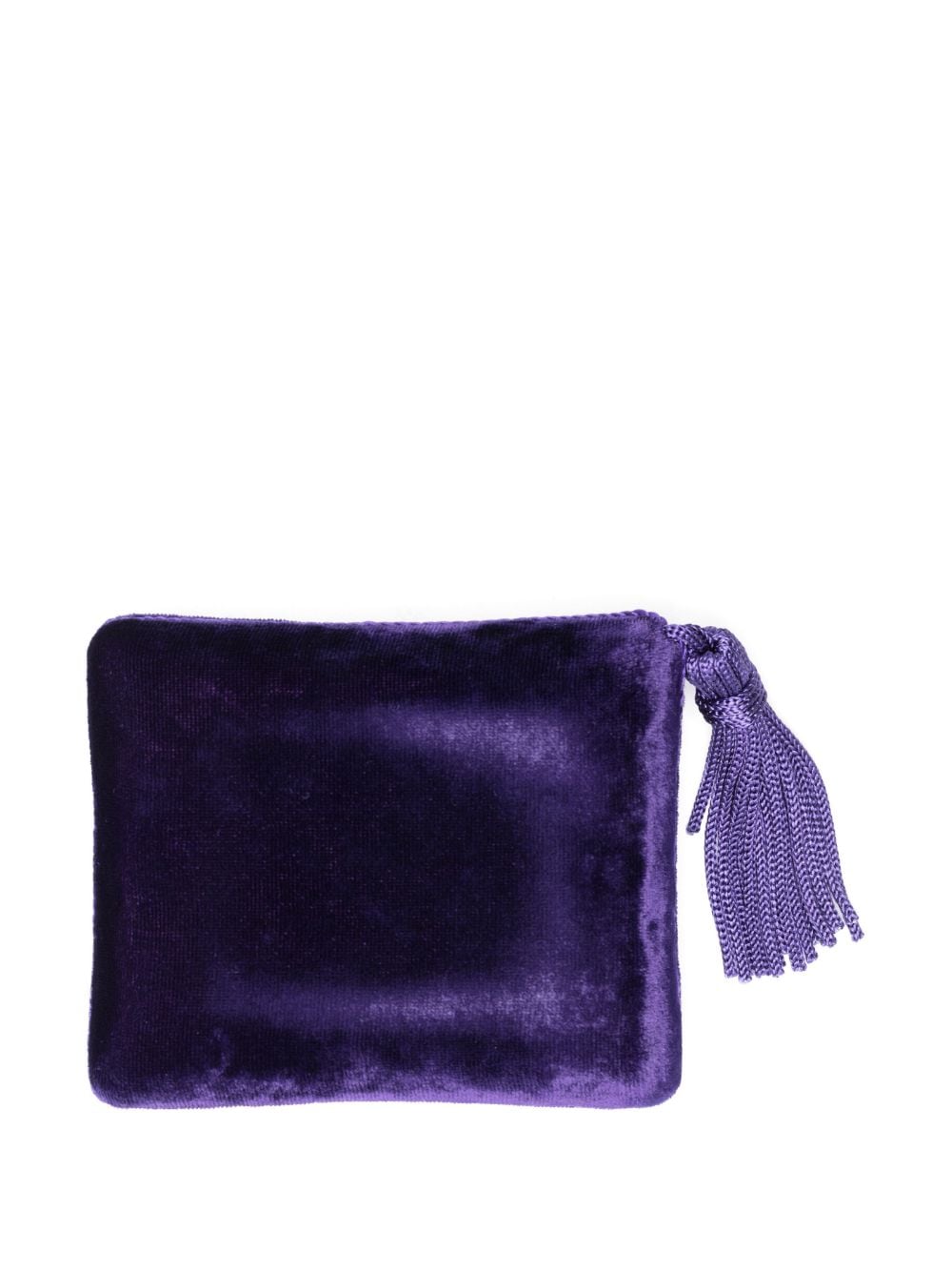 Shop Sophie Bille Brahe Velvet Jewellery Box In Purple