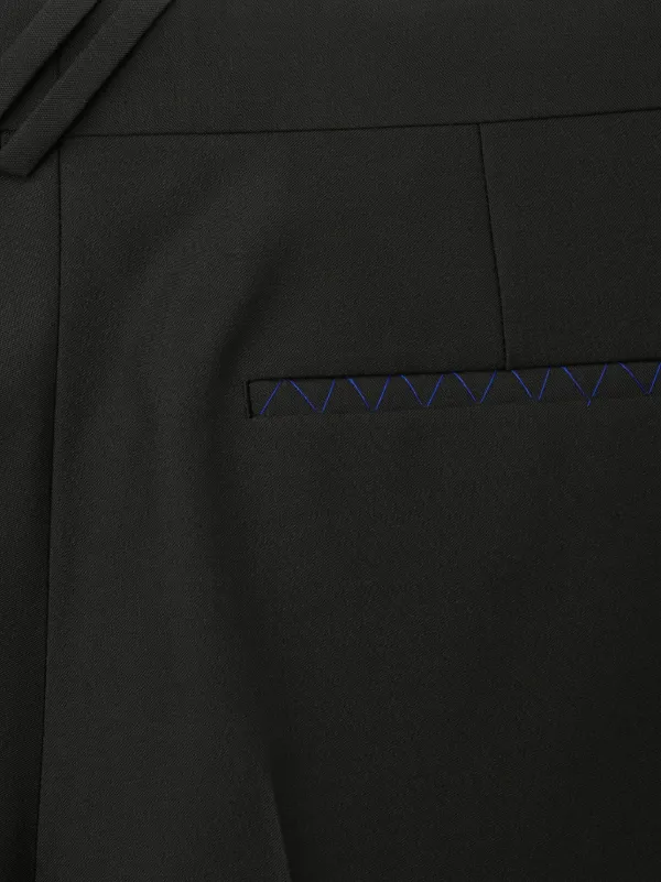 パンツ Burberry Wool Tailored Trousers Wool Tailored Trousers in Dark navy - Men | Burberry® Official