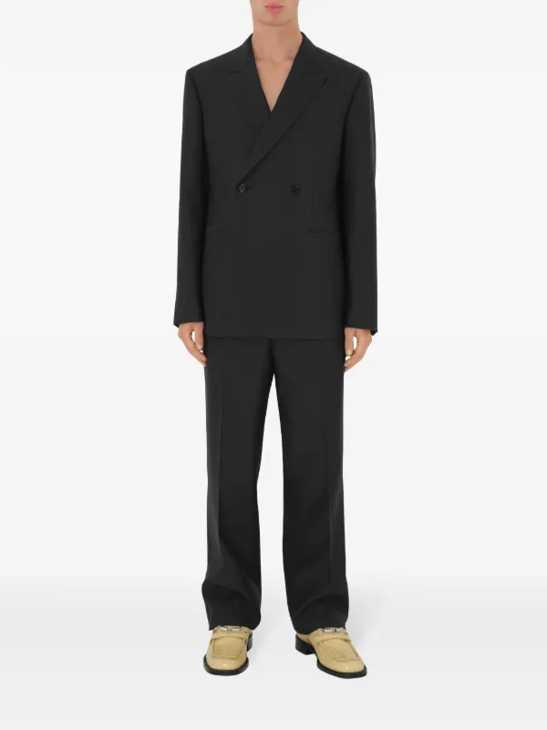 パンツ Burberry Wool Tailored Trousers Burberry Wool Tailored Trousers | Black | FARFETCH
