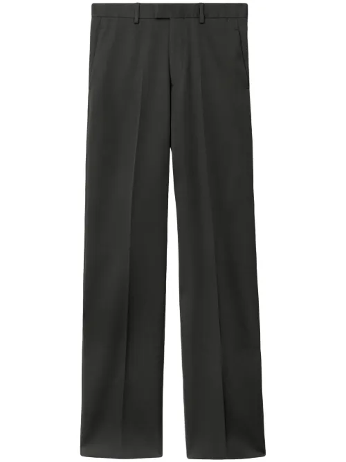 Pantalon de costume en laine - Burberry - Modalova