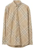 Burberry Vintage Check cotton shirt - Neutrals