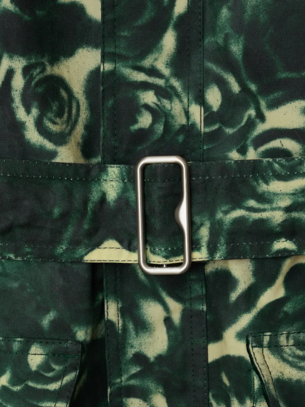 Burberry Gewaxt jack Groen