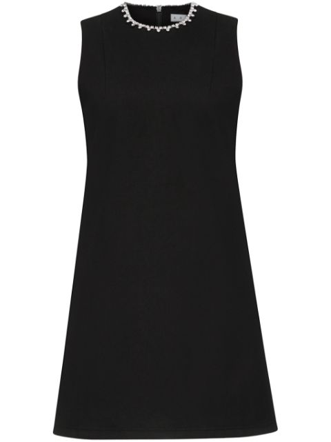 AREA cut out-detail sleeveless minidress