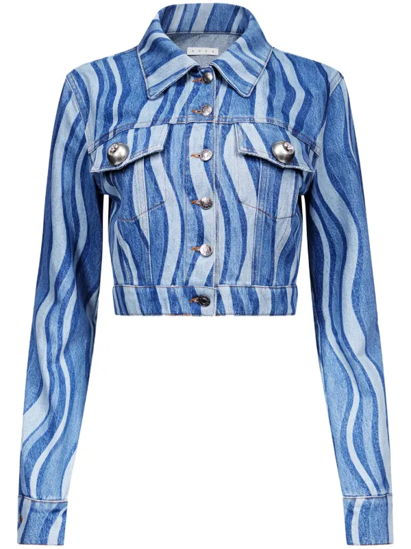 Area Sunray Denim Jacket in Blue