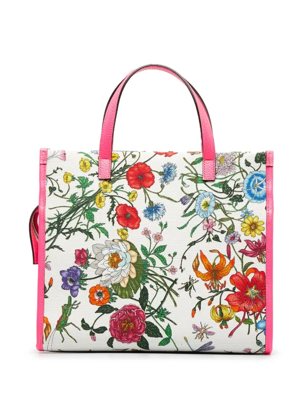 Gucci flora tote bag new arrivals