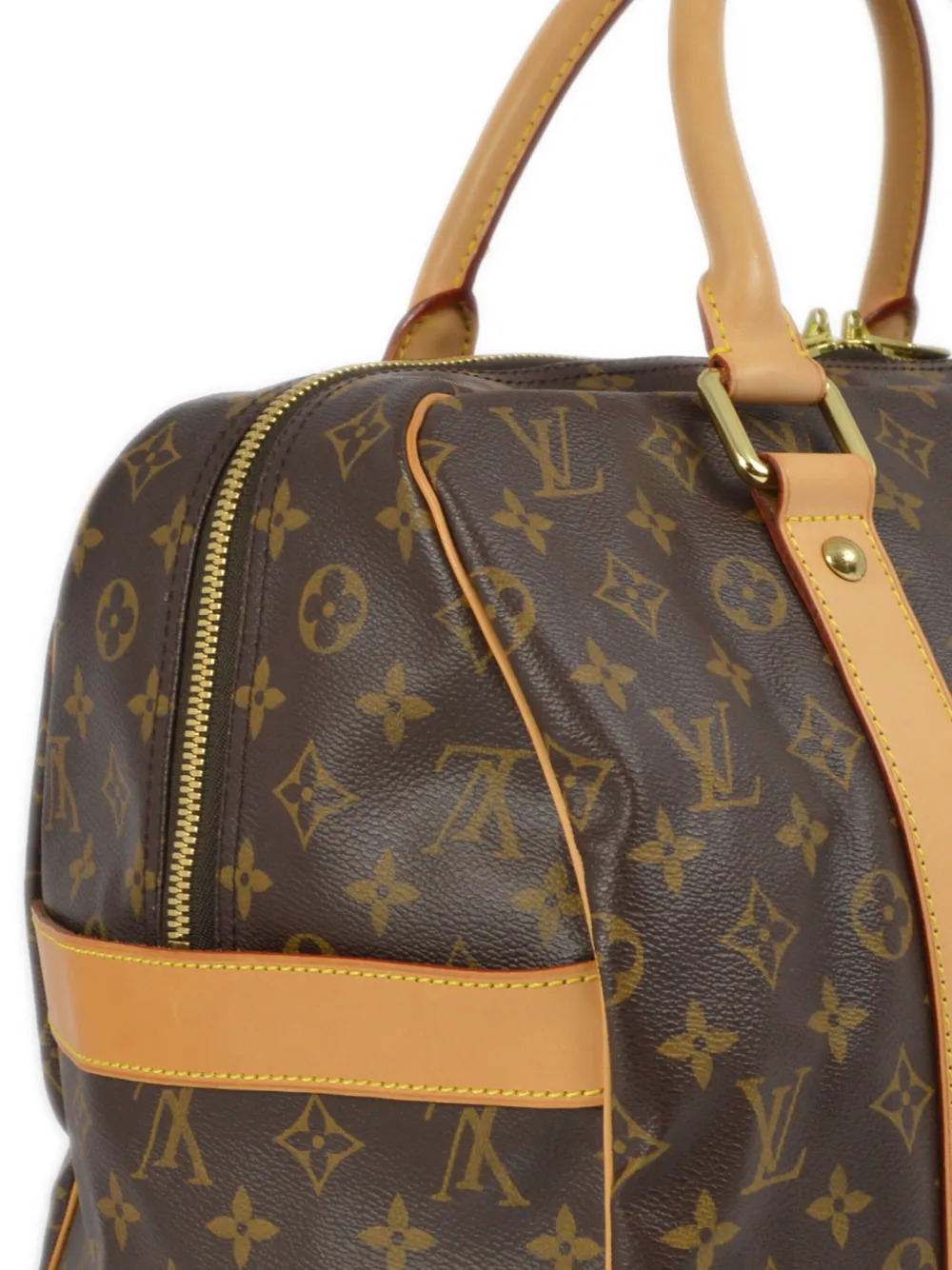 Louis Vuitton Pre-Owned 2008 pre-owned Carryall tas met kettingprint - Bruin